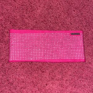 Michael Kors pink studded ear warmer